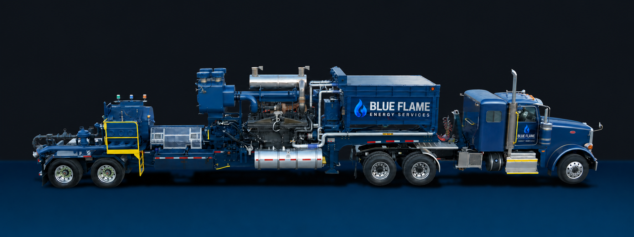 Blue Flame branded pumping package concept